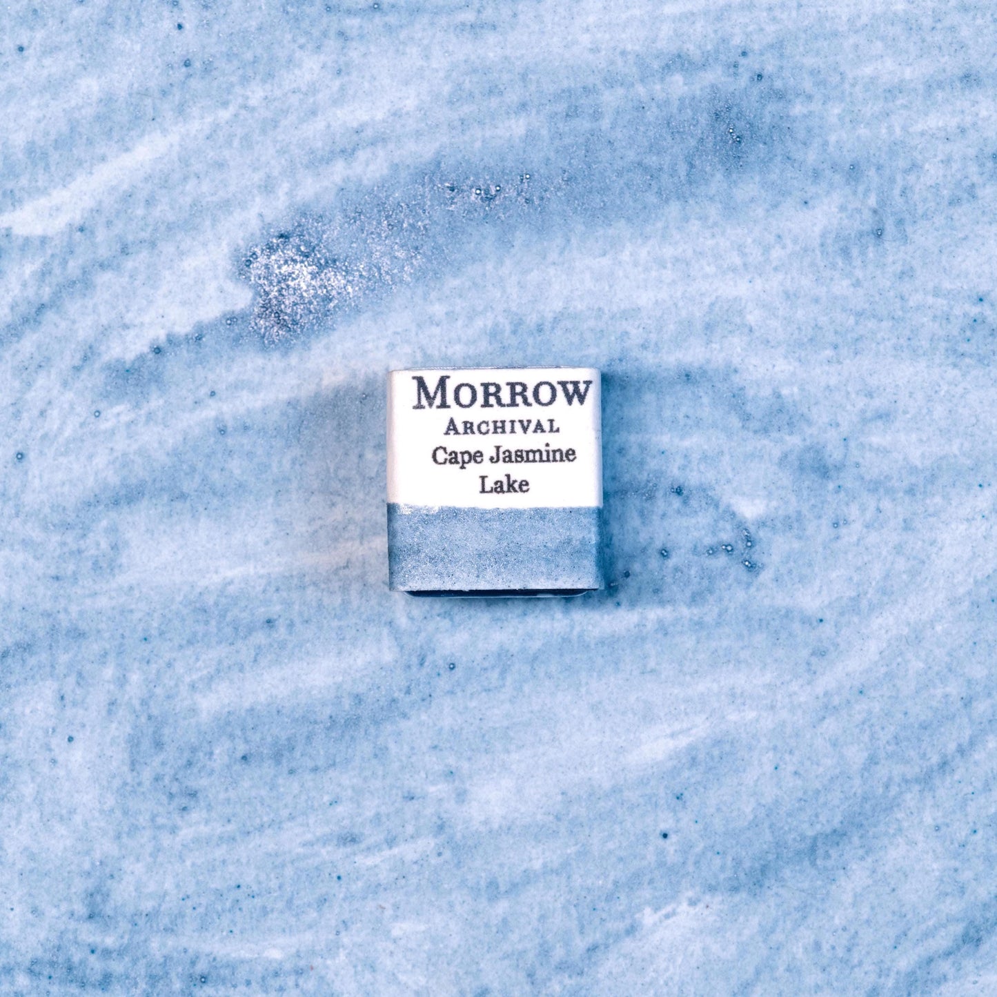 Cape Jasmine Blue Lake Watercolor Paint