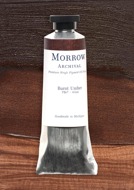 Burnt Umber Oil Paint