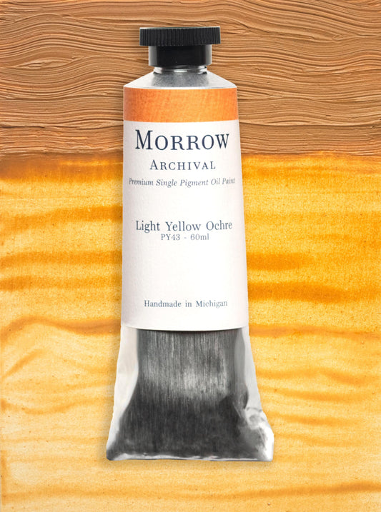 Light Yellow Ochre Oil Paint