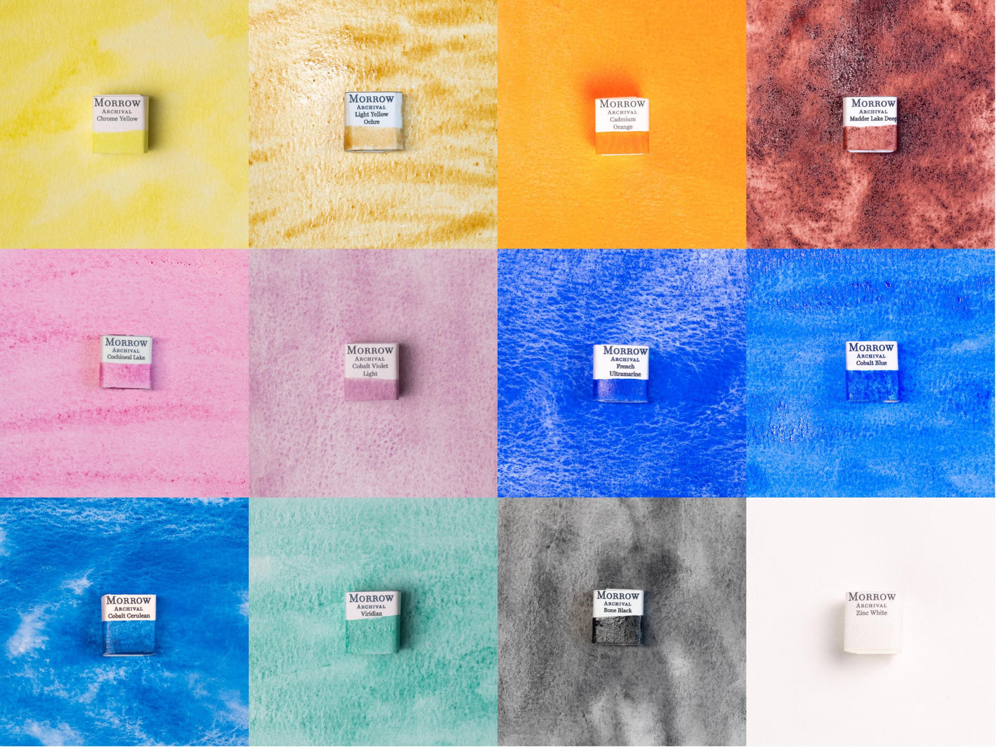 Impressionist Watercolor 12 Palette