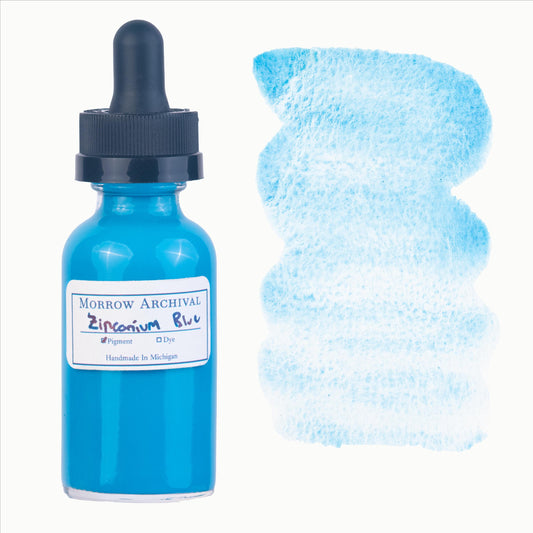 Zirconium Blue Watercolor Ink