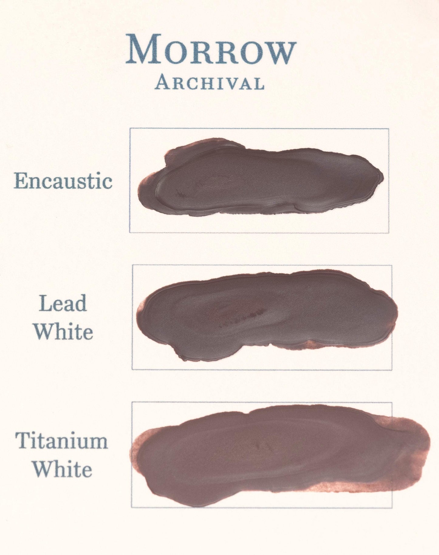 Burnt Sienna Encaustic Wax Paint