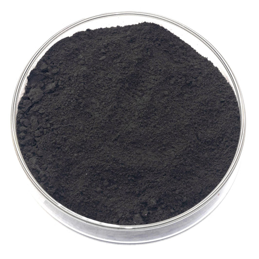 Roman Black Earth pigment, a deep, natural black with warm undertones and excellent lightfastness. Historically used in frescoes and fine art, this earthy black is ideal for oil, watercolor, and tempera painting. Offers smooth blending, rich depth, and subtle transparency for shading and tonal work. Finely ground for professional-quality applications. Available in various sizes.