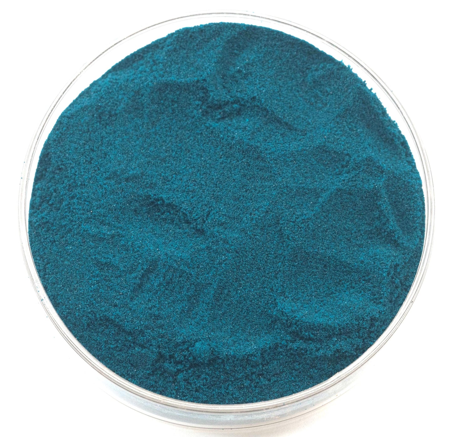 Verdigris pigment, a vibrant blue-green made from copper acetate, historically prized for its intense hue and transparency. Used in oil, watercolor, and tempera painting, it offers brilliant color but requires careful handling due to moderate lightfastness. Favored by Renaissance artists for glazing and decorative arts. Finely ground for professional-quality applications. Available in various sizes.