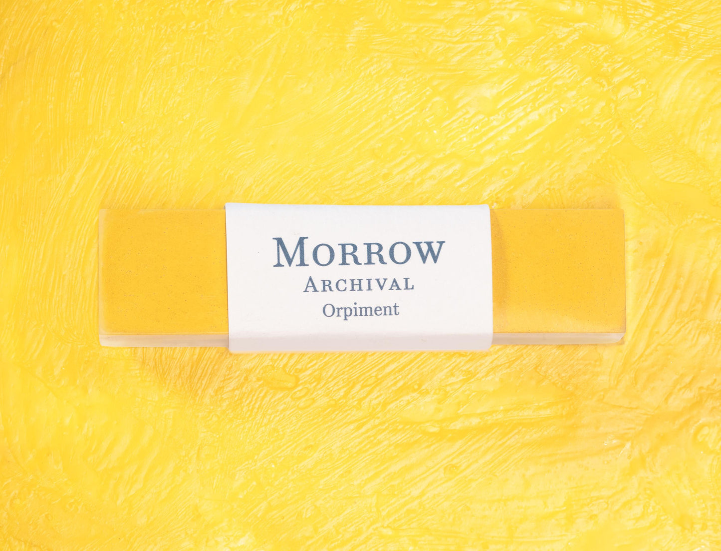 Orpiment Yellow Encaustic Wax Paint