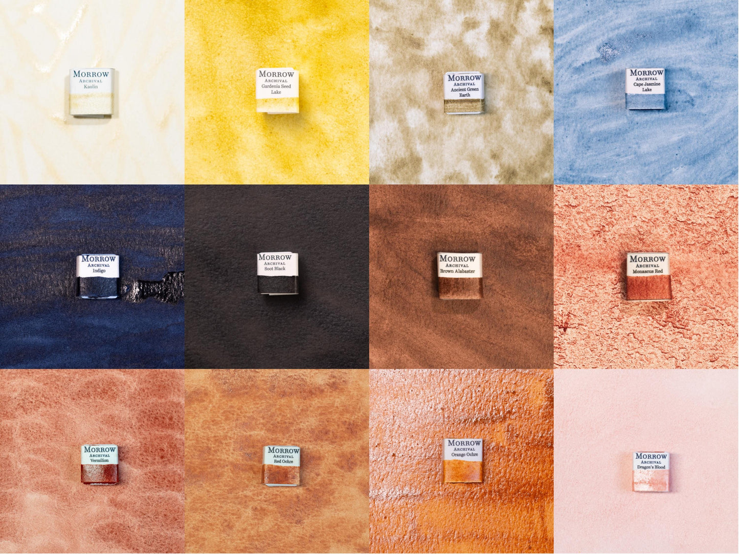 Dynastic China Watercolor 12 Palette