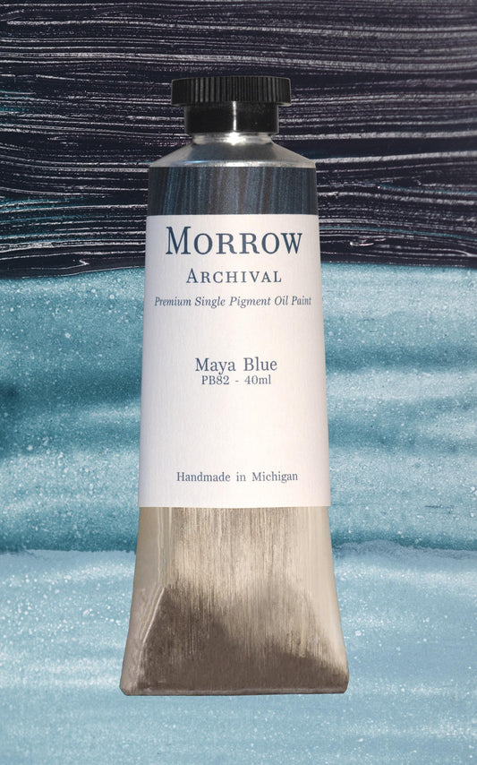 Maya Blue Oil Paint
