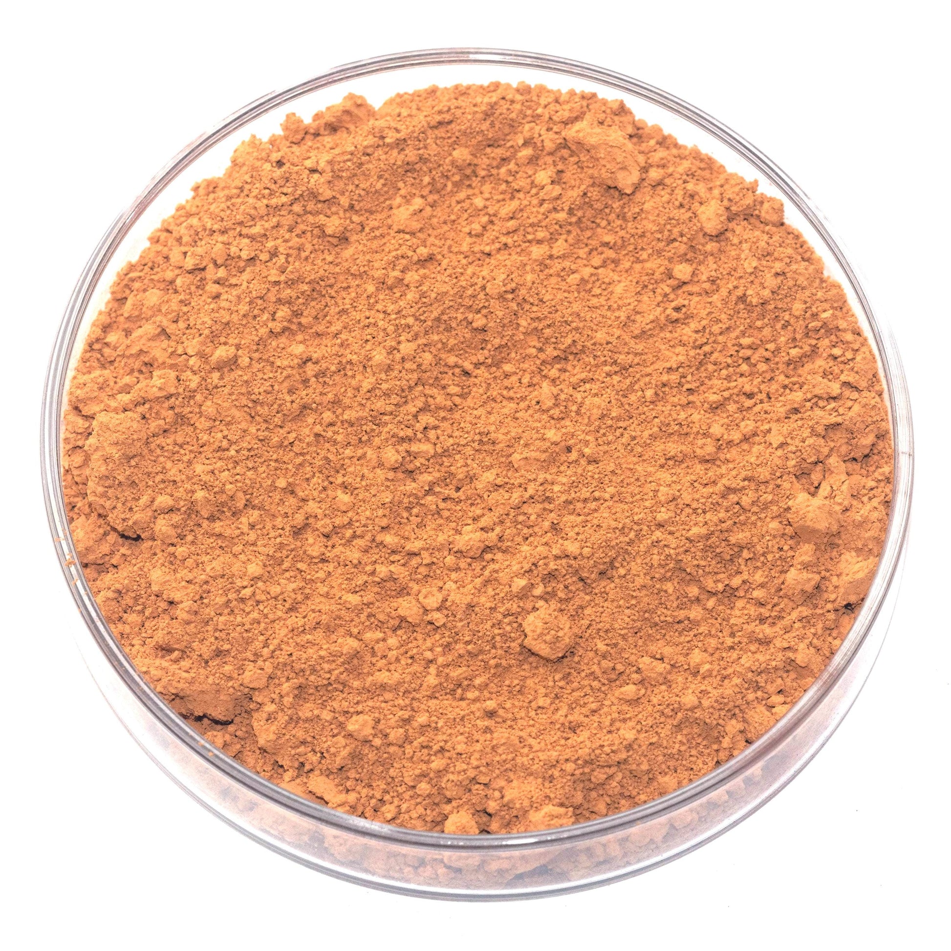 Natural orange ochre pigment with warm, earthy tones and excellent lightfastness. A historically prized pigment, perfect for oil, watercolor, and tempera painting. Offers smooth application, rich opacity, and superb blending properties. Ideal for fine art, restoration, and historical painting techniques. Finely ground for professional-quality results. Available in various sizes.