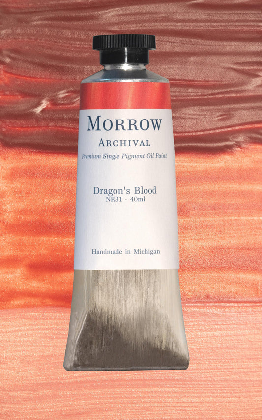 Dragon's Blood Red Oil Paint