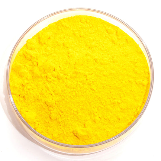 True Gamboge Yellow is a natural resin pigment extracted from the sap of Garcinia trees, prized for its brilliant, warm golden hue and smooth transparency. Historically used in manuscript illumination, Asian painting, and watercolor, it offers vibrant, luminous washes with a slight orange undertone. True Gamboge is ideal for glazing, botanical illustration, and fine art where a radiant, organic yellow is desired. Best suited for protected works due to its lightfastness and natural composition.