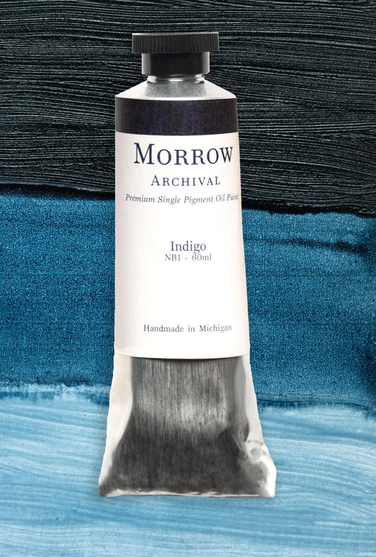 Indigo Blue Oil Paint