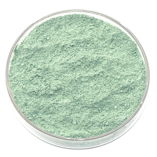 Rich, natural green earth pigment finely ground for artists. Perfect for oil, watercolor, and tempera painting, this historical pigment offers smooth blending and excellent lightfastness. Ethically sourced and non-toxic, ideal for fine art, restoration, and DIY paints. Shop premium green earth pigment for vibrant, archival-quality color. Hand-selected for artists seeking authentic, high-performance natural pigments. Available in various sizes.