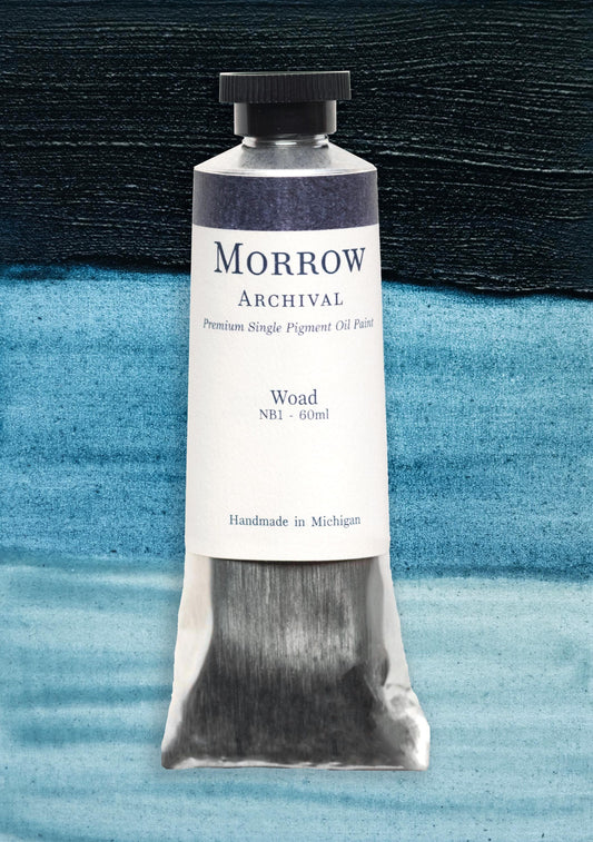 Woad Blue Oil Paint