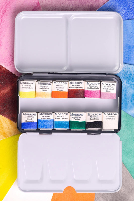 Impressionist Watercolor 12 Palette