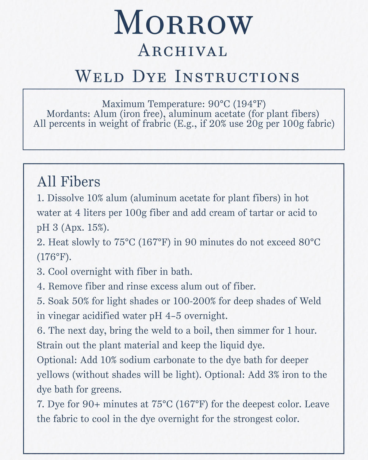Weld Dye