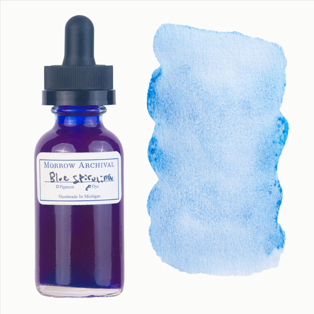 Blue Spirulina Watercolor Ink